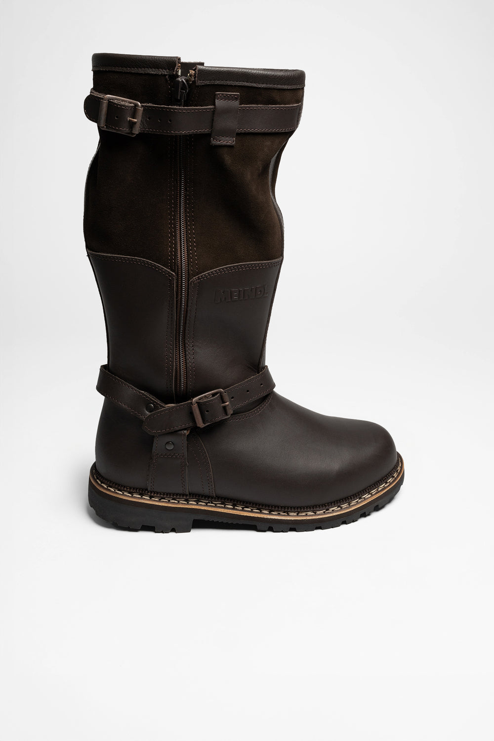 Meindl Fliegerstiefel Herren (Dunkelbraun)